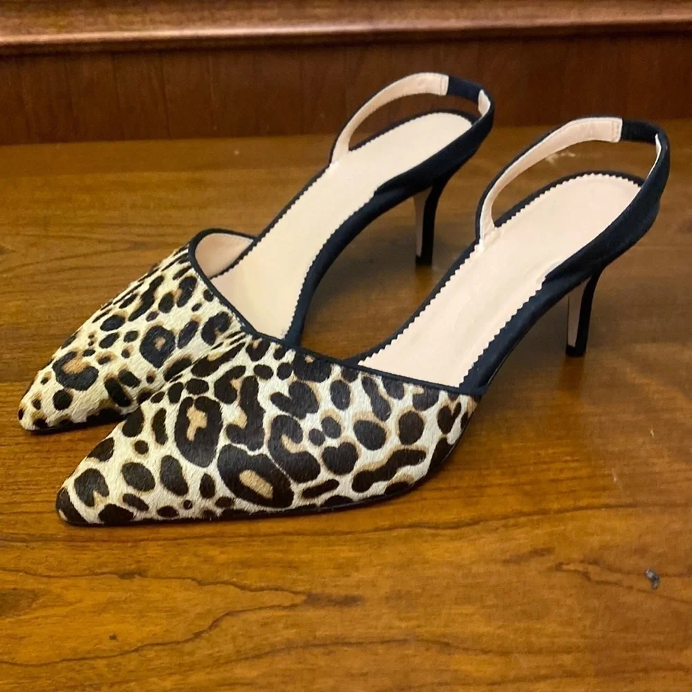 J Crew Colette mule heels in satin BM693